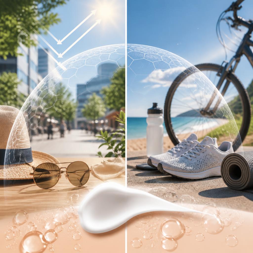 SPF50+で強力紫外線カット