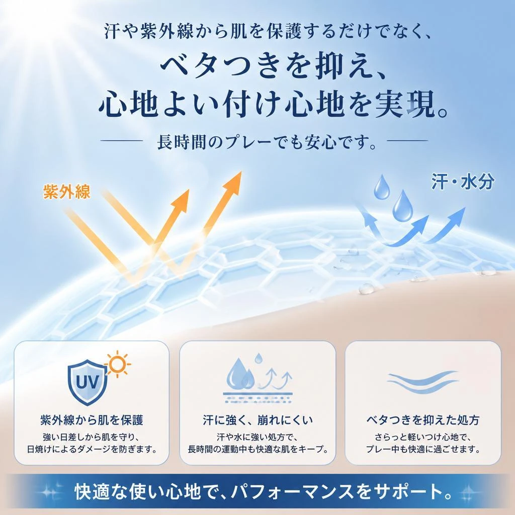 ラウンド中の快適さを実現