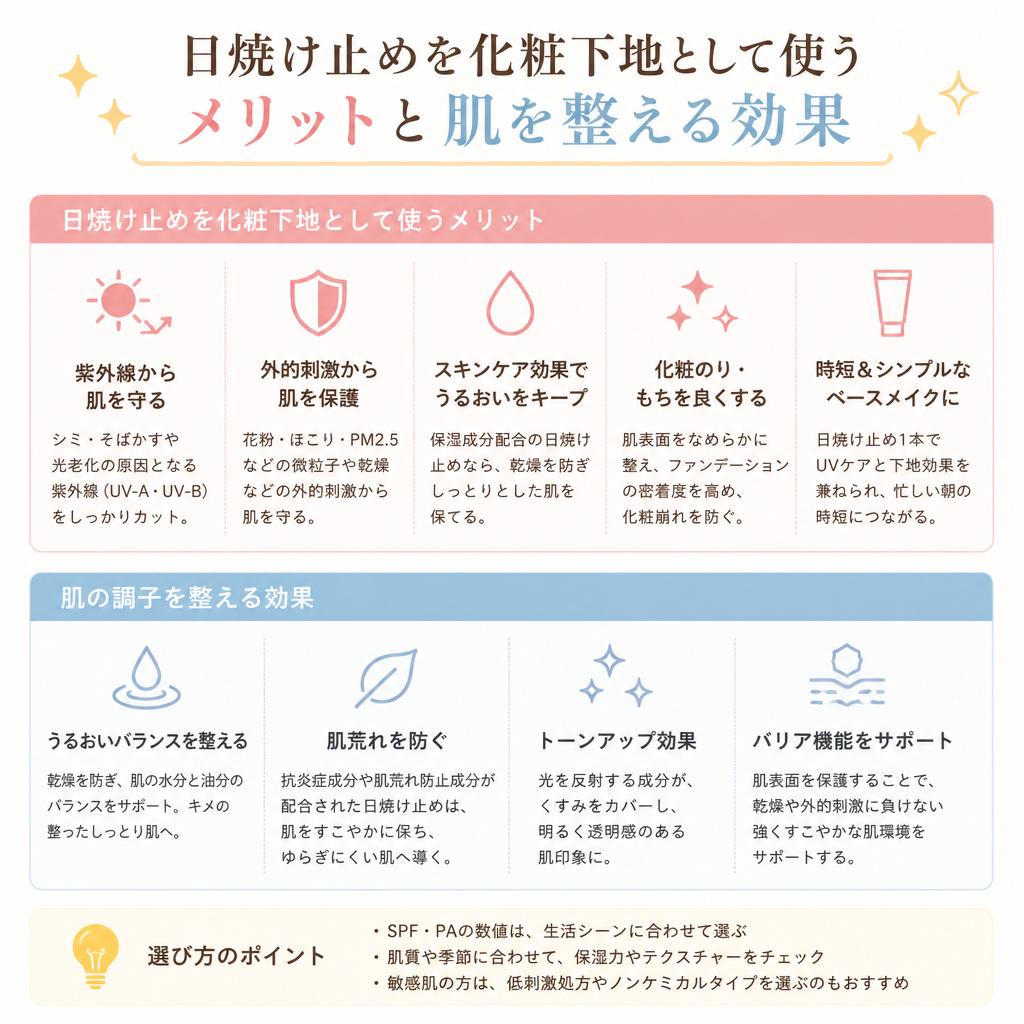 4. 化粧下地としても優秀!