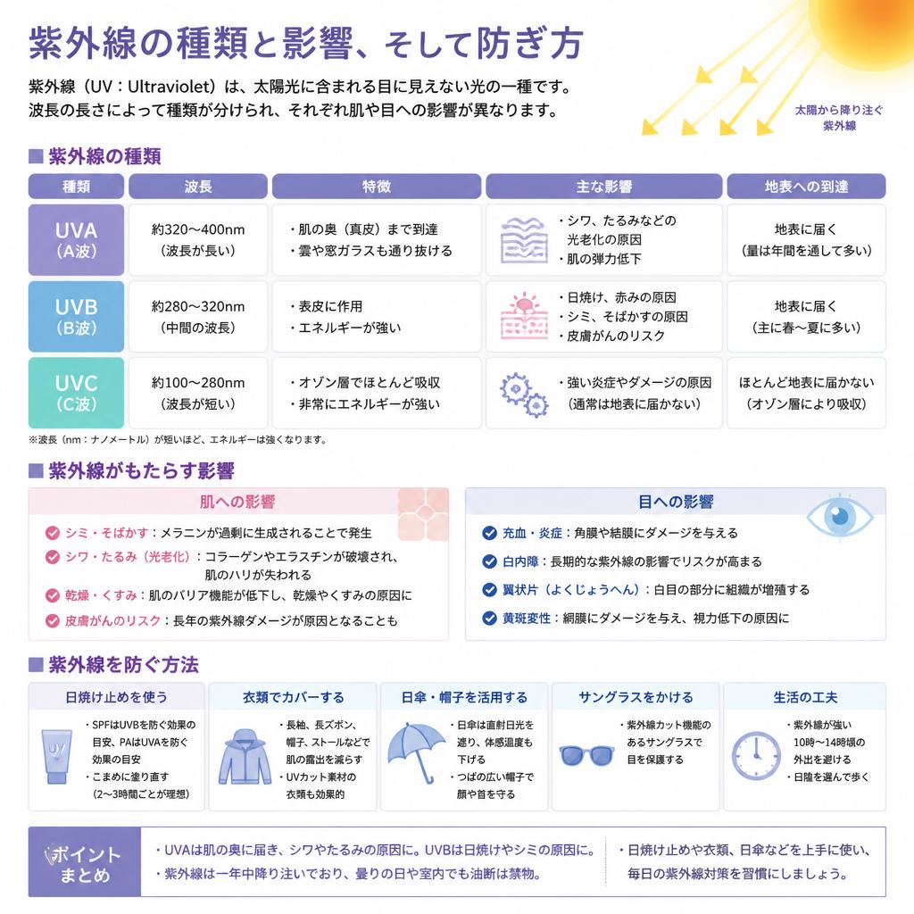 4. 紫外線の脅威と防止策