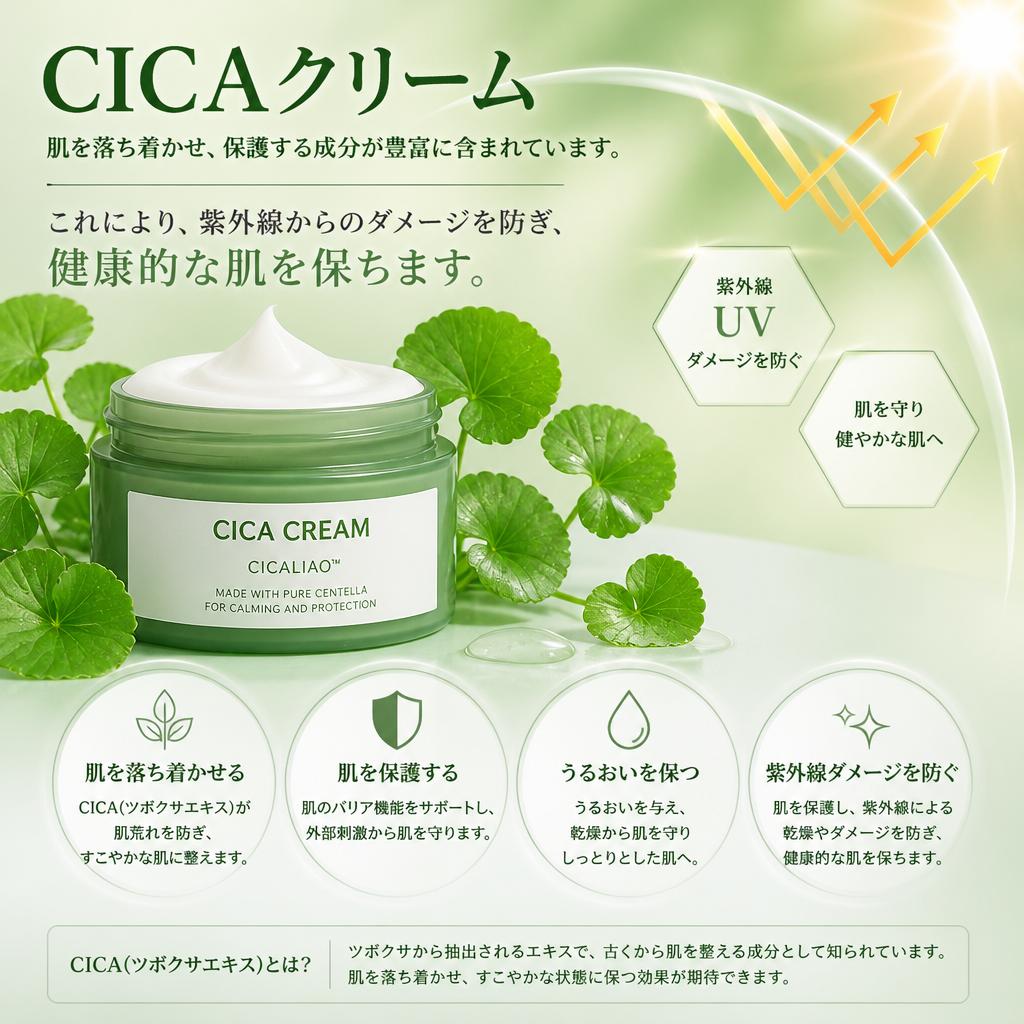 なぜCICAクリームなのか？