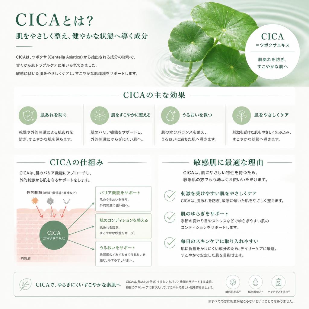 2. CICA成分とは？