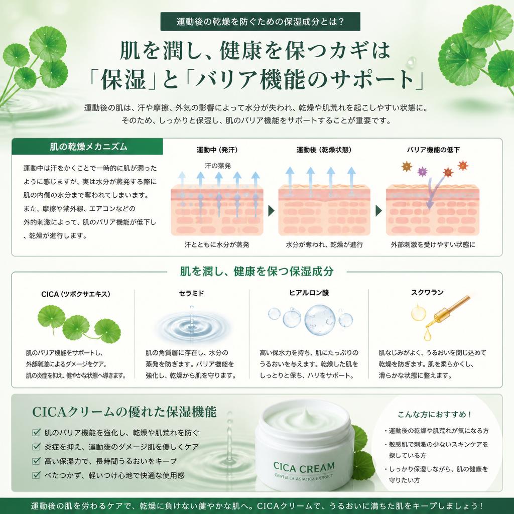 4. 保湿成分の働き